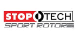 StopTech Select Sport 07-15 BMW 328i Slotted / Drilled 1PC Left Front Rotor