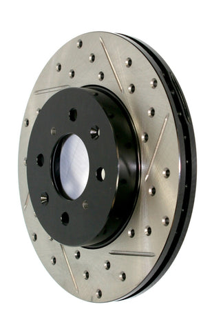 StopTech Sport Drilled &amp; Slotted Rotor - Front Right
