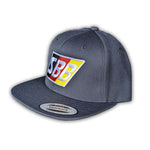 Grey Flat Bill Hat